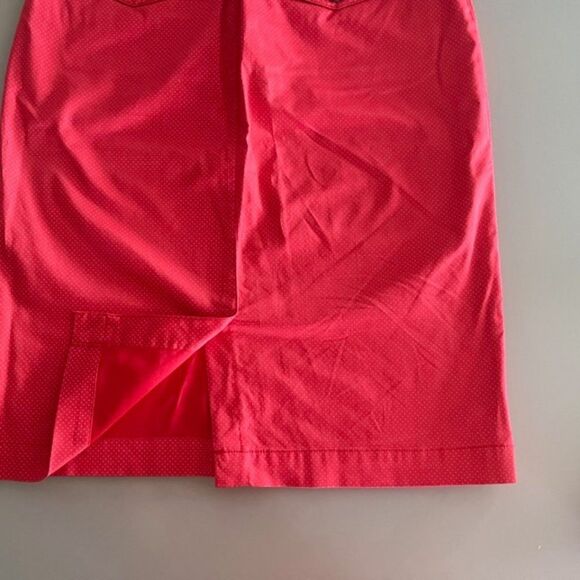 VTG LLoyd's WOMEN SKIRTS red and white polka dot skirt   SIZE MEDIUM - Picture 5 of 11
